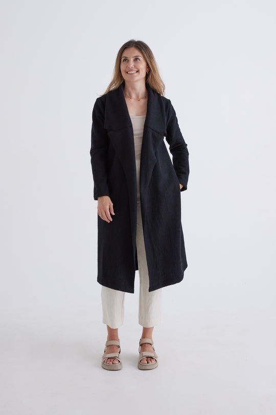 Emily Coat in Black