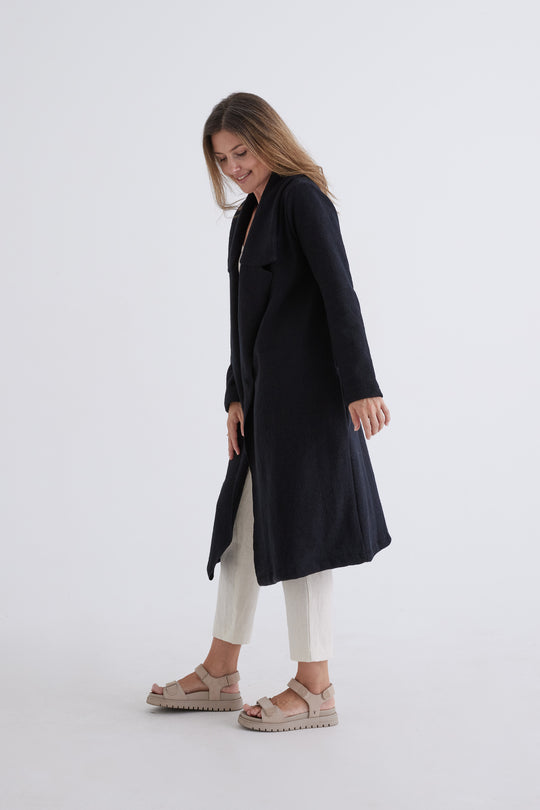 Emily Coat in Black