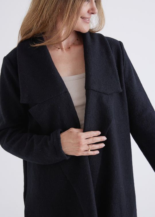 Emily Coat in Black
