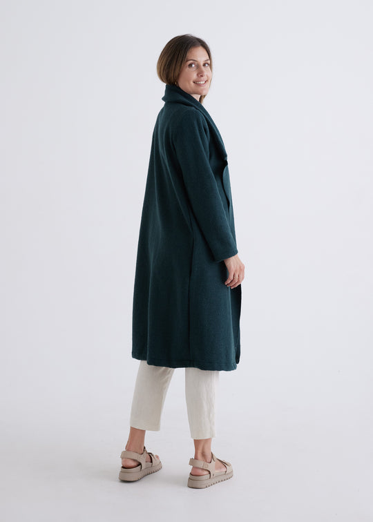 Emily Coat in Teal