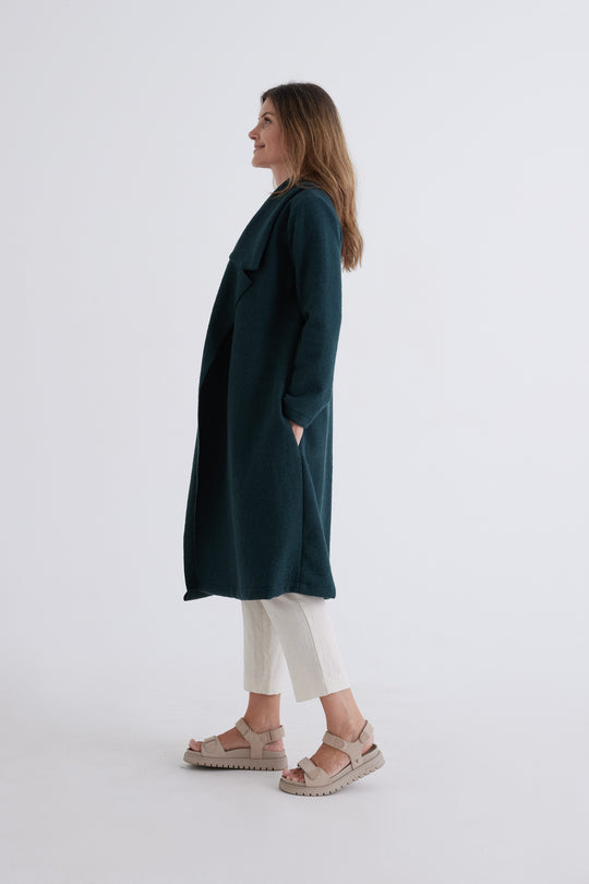 Emily Coat in Teal