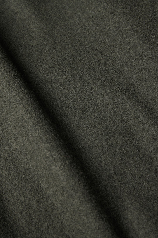 Nebel Wool Coat in Forest Green