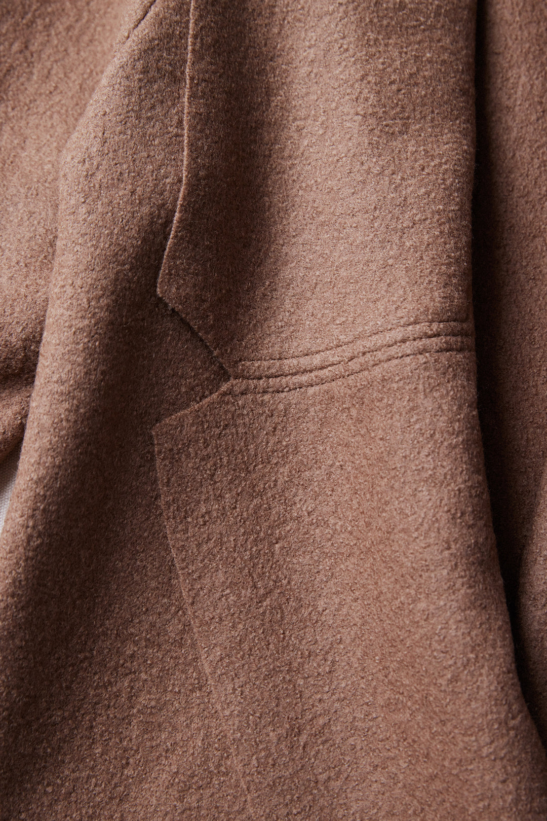 Nebel Wool Coat in Nutmeg