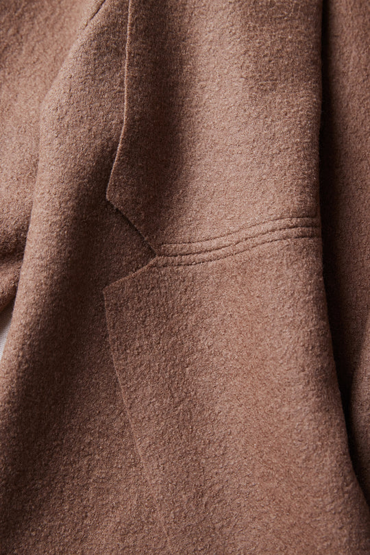 Nebel Wool Coat in Nutmeg